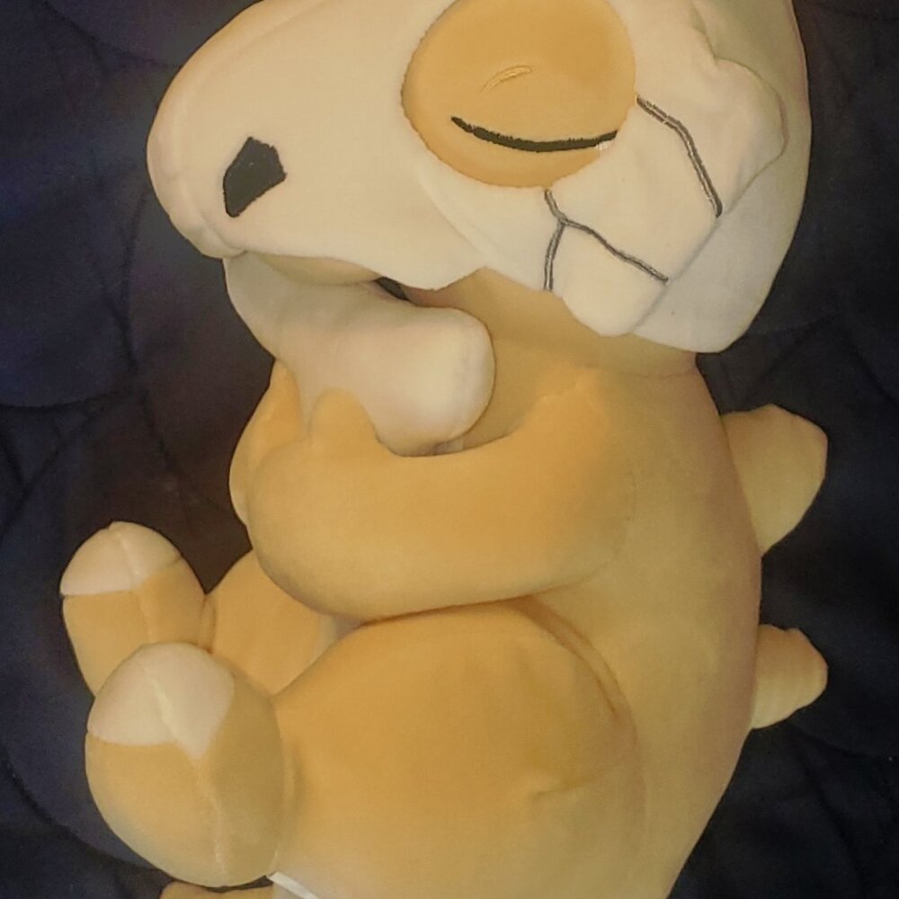 Pokemon Cubone Sleeping Plush Soft Stuffed Doll Toys Cute Collectible 30 CM Kids - Picture 2 of 8